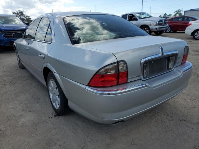 1LNHM86S13Y663349 - 2003 LINCOLN LS SILVER photo 3