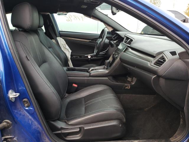 SHHFK7H71HU400711 - 2017 HONDA CIVIC EXL 蓝色 照片 5