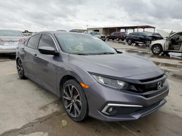 19XFC2F89LE014890 - 2020 HONDA CIVIC SPOR GRAY photo 1