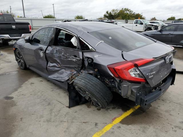 19XFC2F89LE014890 - 2020 HONDA CIVIC SPOR GRAY photo 3