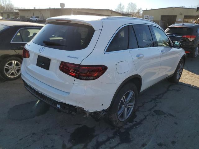 W1N0G8EBXMV296733 - 2021 MERCEDES-BENZ GLC 300 4M WHITE photo 4