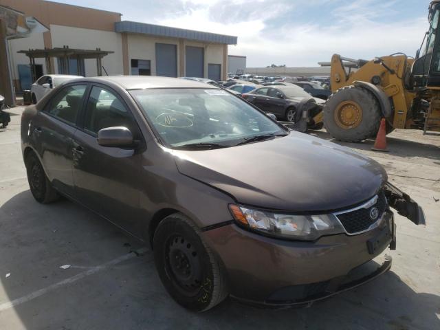 KNAFU4A2XD5690397 - 2013 KIA FORTE EX GRAY photo 1