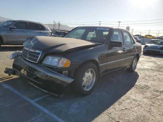 WDBHA24G5YA821621 - 2000 MERCEDES-BENZ C230 BLACK photo 2