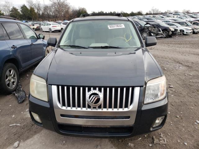 4M2CU81188KJ44252 - 2008 MERCURY MARINER BLACK photo 5