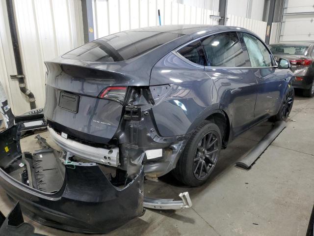 7SAYGDEE7NF387362 - 2022 TESLA MODEL Y أزرق صورة 4