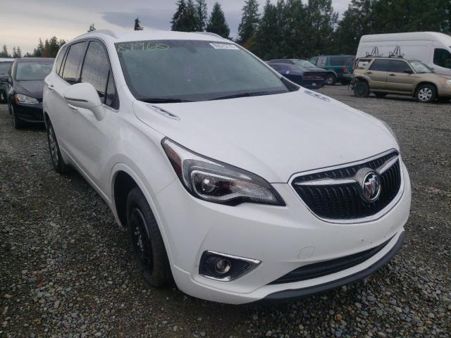 LRBFXCSA7KD000830 - 2019 BUICK ENVISION E WHITE photo 1