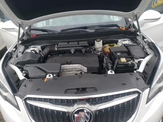 LRBFXCSA7KD000830 - 2019 BUICK ENVISION E WHITE photo 7