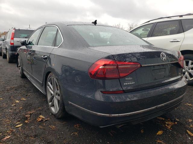 1VWDT7A34HC078251 - 2017 VOLKSWAGEN PASSAT R-L GRAY photo 3