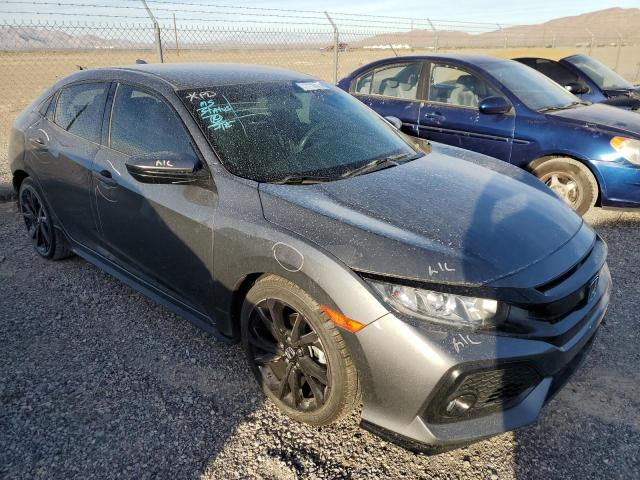 SHHFK7H4XJU225418 - 2018 HONDA CIVIC SPOR GRAY photo 1