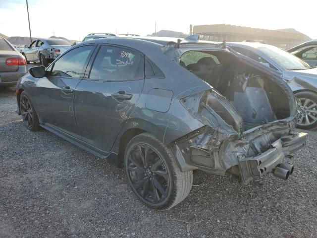 SHHFK7H4XJU225418 - 2018 HONDA CIVIC SPOR GRAY photo 3