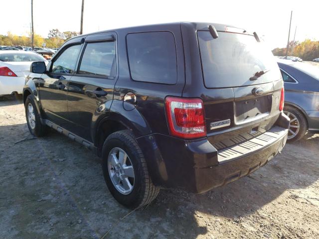 1FMCU0C72BKB36708 - 2011 FORD ESCAPE HYB BLACK photo 3