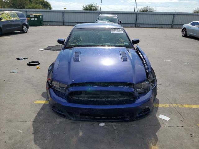 1ZVBP8CFXE5291178 - 2014 FORD MUSTANG GT BLUE photo 5