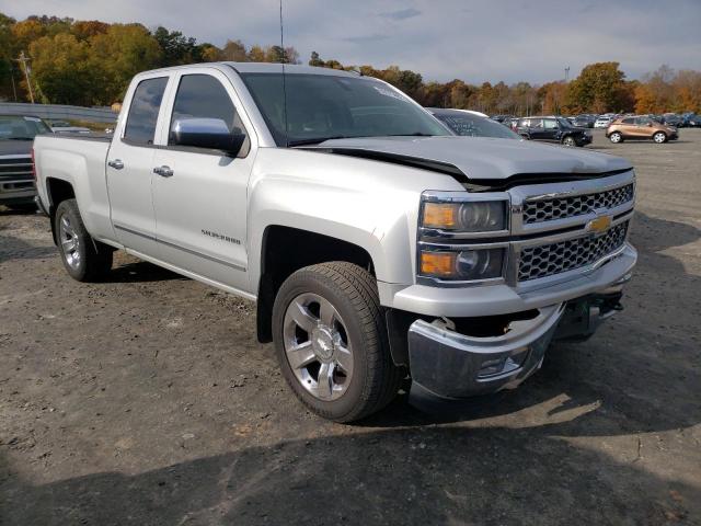 1GCVKSEC0EZ183644 - 2014 CHEVROLET SILVERADO SILVER photo 1