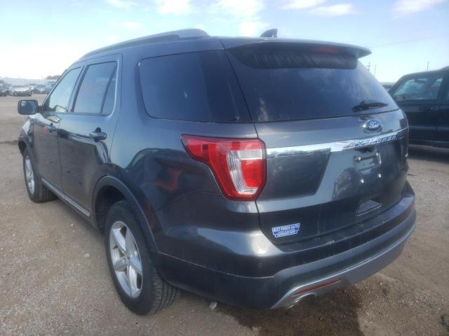 1FM5K8D80GGA58511 - 2016 FORD EXPLORER X GRAY photo 3