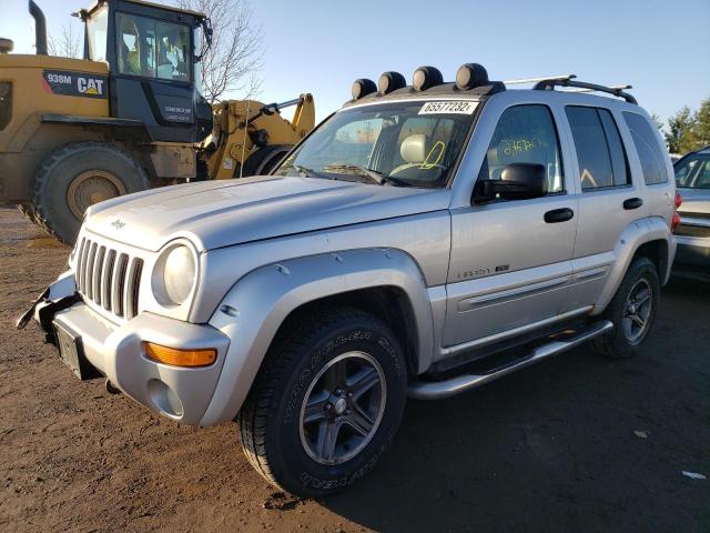 1J4GL38K13W728533 - 2003 JEEP LIBERTY RE Gümüş foto 2