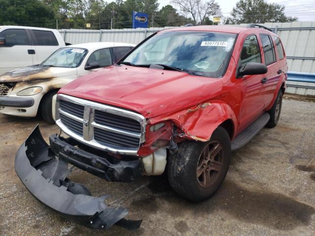 1D4HD48N75F531993 - 2005 DODGE DURANGO SL RED photo 2