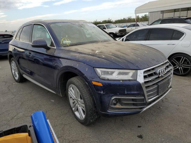 WA1CNAFY1J2044767 - 2018 AUDI Q5 PRESTIG BLUE photo 1