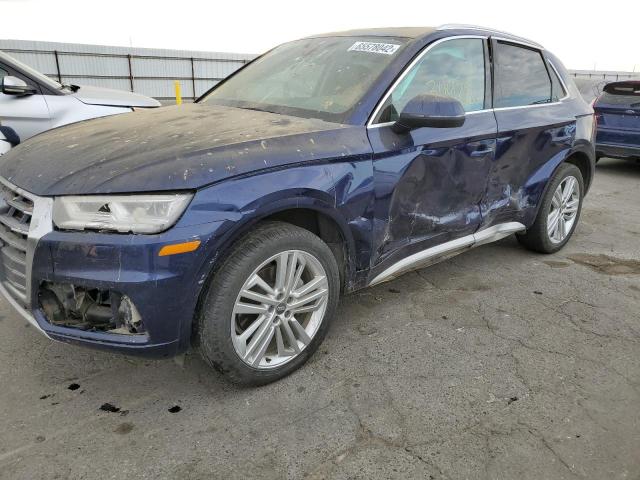 WA1CNAFY1J2044767 - 2018 AUDI Q5 PRESTIG BLUE photo 9