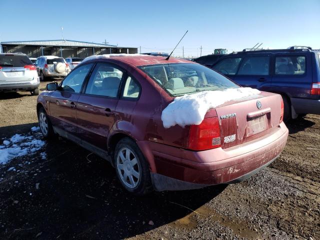 WVWMA63B7XE506145 - 1999 VOLKSWAGEN PASSAT GLS BURGUNDY photo 3