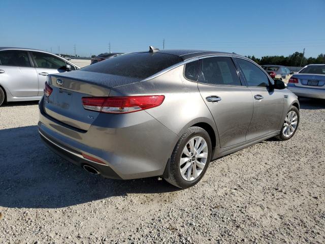 5XXGU4L34GG052045 - 2016 KIA OPTIMA EX SILVER photo 3