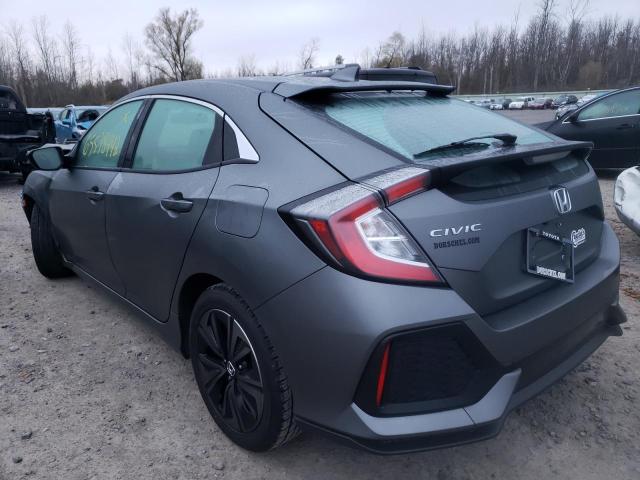 SHHFK7H77JU406518 - 2018 HONDA CIVIC EXL 灰色 照片 3