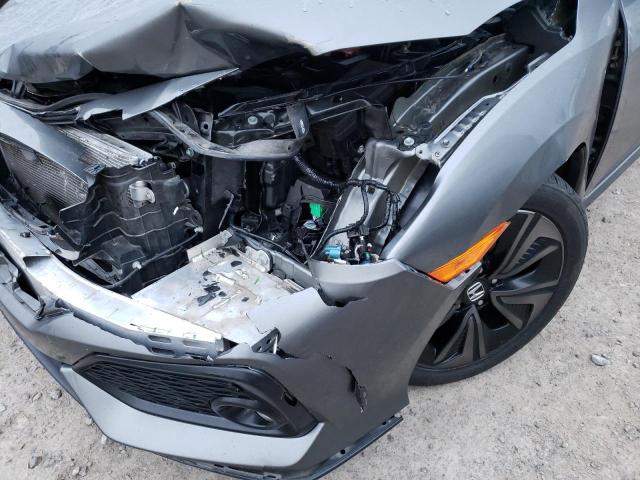 SHHFK7H77JU406518 - 2018 HONDA CIVIC EXL 灰色 照片 9