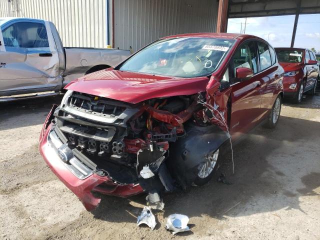 1FADP5BU8DL527546 - 2013 FORD C-MAX SEL RED photo 2