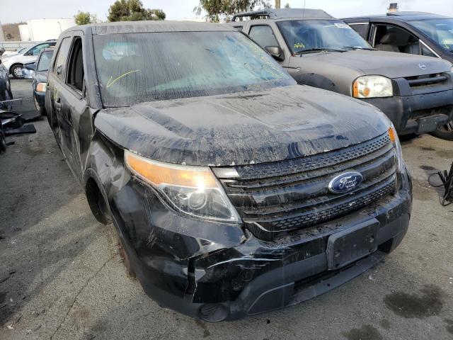 1FM5K8AR4DGC06944 - 2013 FORD EXPLORER P BLACK photo 1