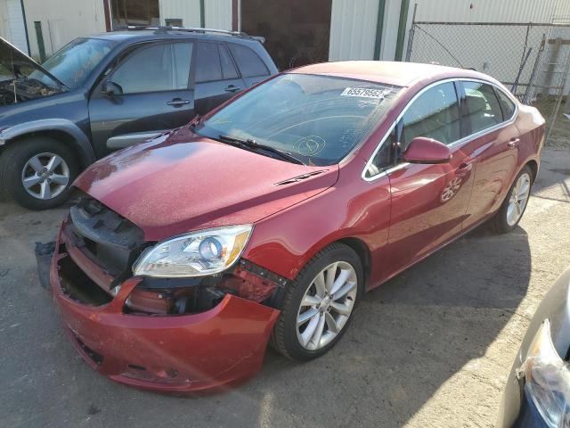 1G4PR5SK5G4101212 - 2016 BUICK VERANO CON RED photo 2