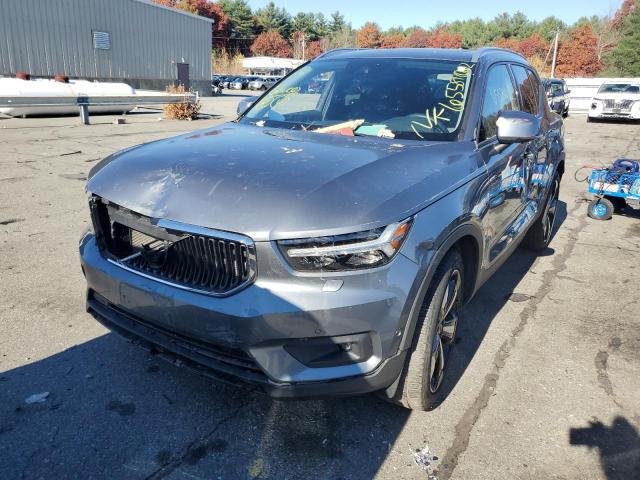 YV4162UK3K2069246 - 2019 VOLVO XC40 T5 MO GRAY photo 2