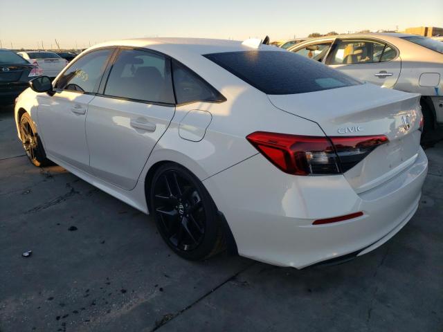 2HGFE2F57NH596996 - 2022 HONDA CIVIC SPOR 白色 照片 2