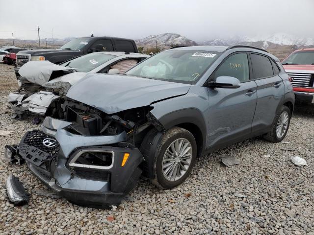 KM8K6CAA2KU334229 - 2019 HYUNDAI KONA SEL SILVER photo 2