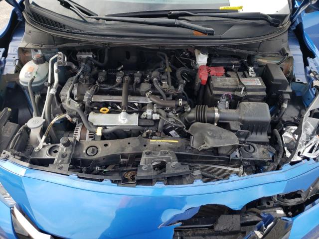 3N1CN8EV9ML886624 - 2021 NISSAN VERSA SV BLUE photo 7