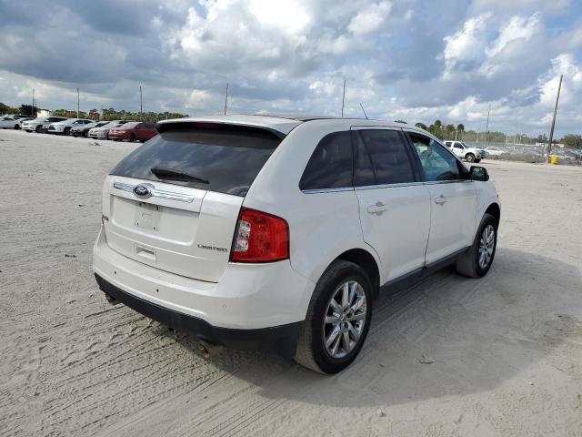 2FMDK3KC3DBB77601 - 2013 FORD EDGE LIMIT WHITE photo 4