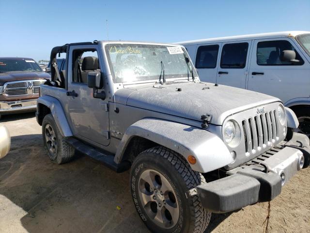 1C4AJWBG7HL549851 - 2017 JEEP WRANGLER S GRAY photo 1