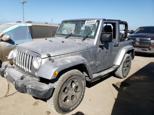 1C4AJWBG7HL549851 - 2017 JEEP WRANGLER S GRAY photo 2