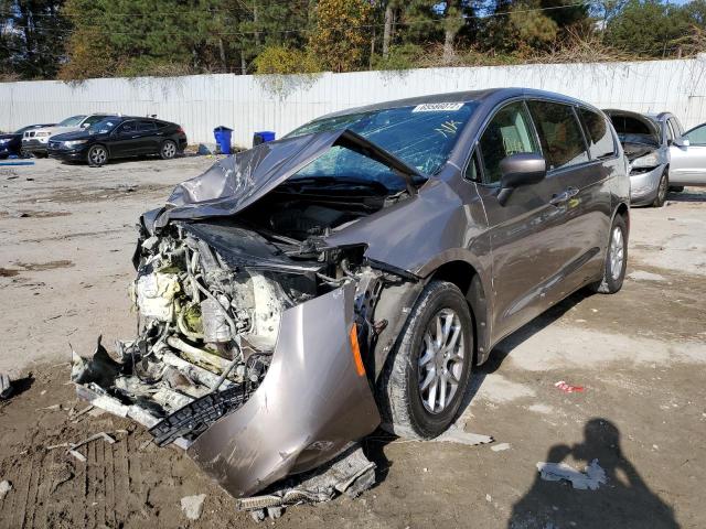 2C4RC1DG8HR565352 - 2017 CHRYSLER PACIFICA T BROWN photo 2