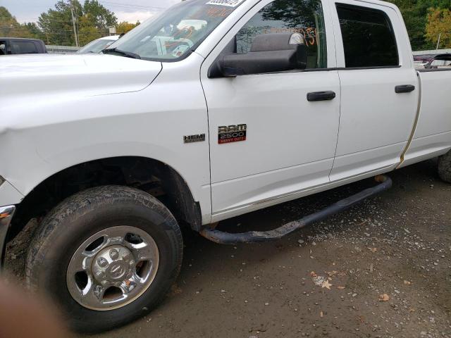 3C6TD5H24CG331420 - 2012 DODGE RAM 2500 S WHITE photo 9