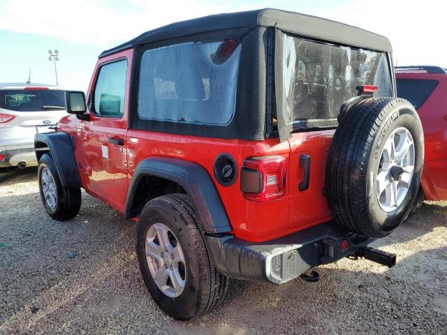 1C4GJXAN0MW827546 - 2021 JEEP WRANGLER S RED photo 3