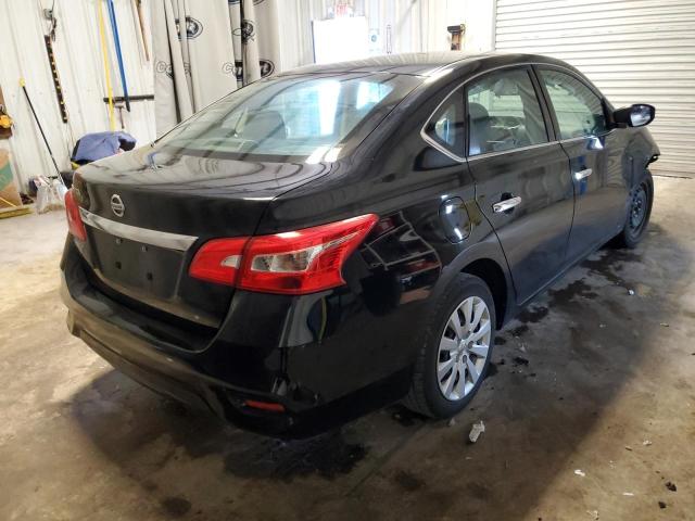 3N1AB7AP5KY378376 - 2019 NISSAN SENTRA BLACK photo 4