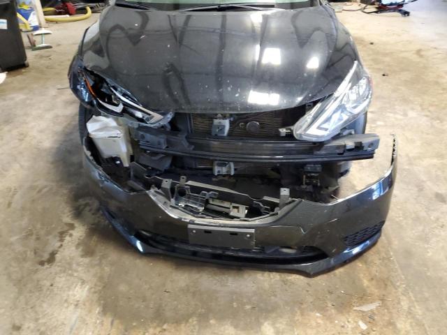 3N1AB7AP5KY378376 - 2019 NISSAN SENTRA BLACK photo 9