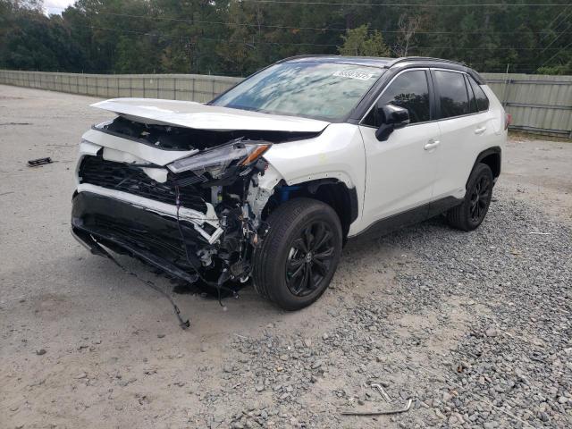 JTME6RFV6ND529061 - 2022 TOYOTA RAV4 XSE WHITE photo 2