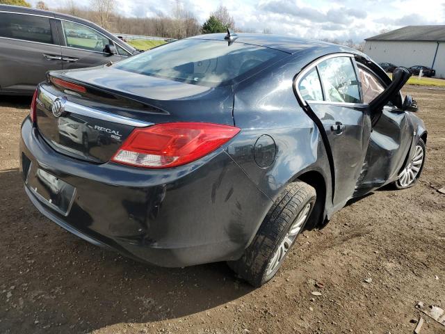 W04GS5EC4B1042459 - 2011 BUICK REGAL CXL BLACK photo 4