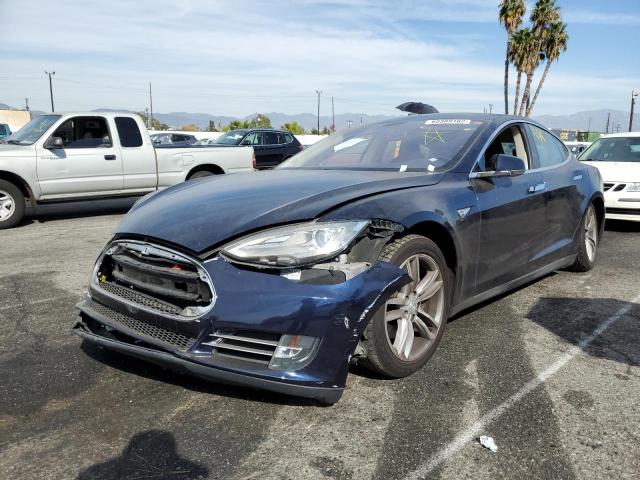 5YJSA1DN2DFP18254 - 2013 TESLA MODEL S Mavi foto 2