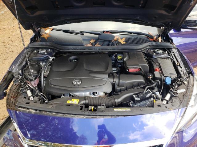 SJKCH5CR6JA****** - 2018 INFINITI QX30 BASE BLUE photo 7