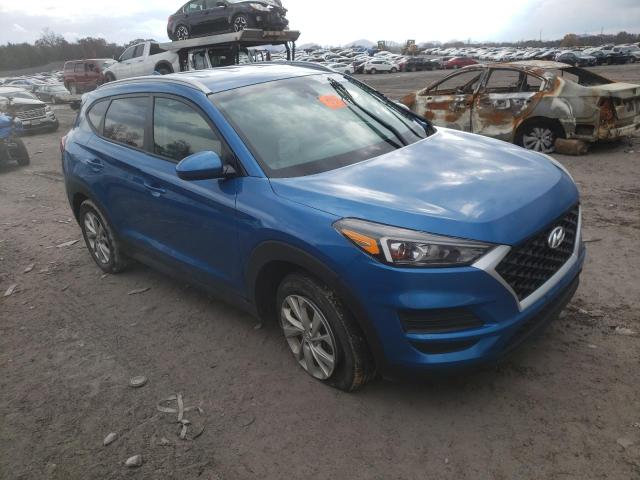 KM8J3CA47KU015830 - 2019 HYUNDAI TUCSON LIM BLUE photo 1