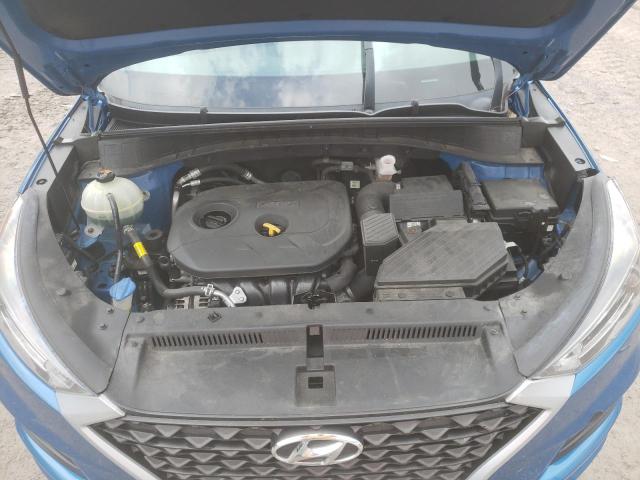 KM8J3CA47KU015830 - 2019 HYUNDAI TUCSON LIM BLUE photo 7