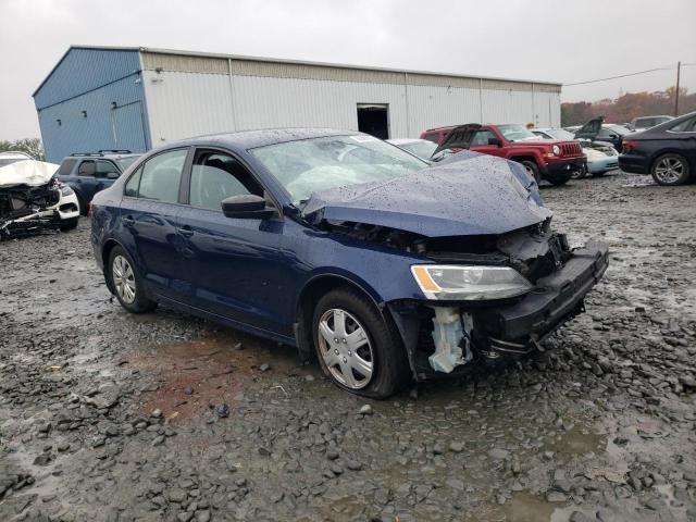 3VW2K7AJ2CM364101 - 2012 VOLKSWAGEN JETTA BASE BLUE photo 1