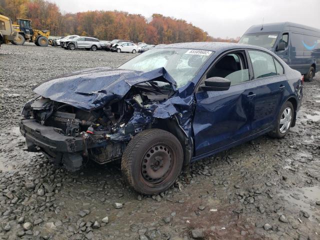 3VW2K7AJ2CM364101 - 2012 VOLKSWAGEN JETTA BASE BLUE photo 2