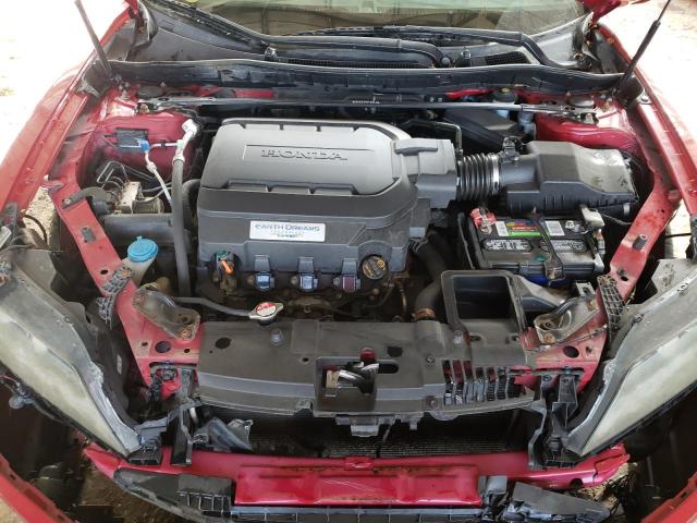 1HGCT2A83DA000788 - 2013 HONDA ACCORD EXL RED photo 7